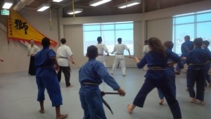 a black belt class at stronger you earlier this month